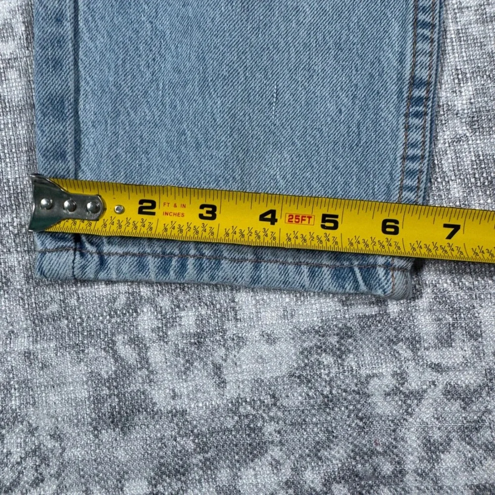 Levi's 511 Slim Fit Jeans Mens 29x30 Light Blue Denim Distressed 5-Pocket Casual